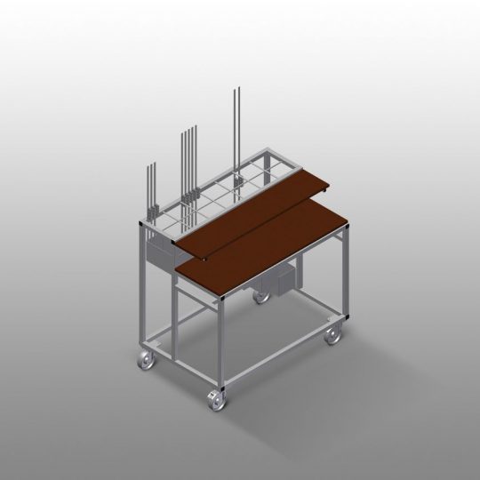 OS 7002 Accessory Trolley