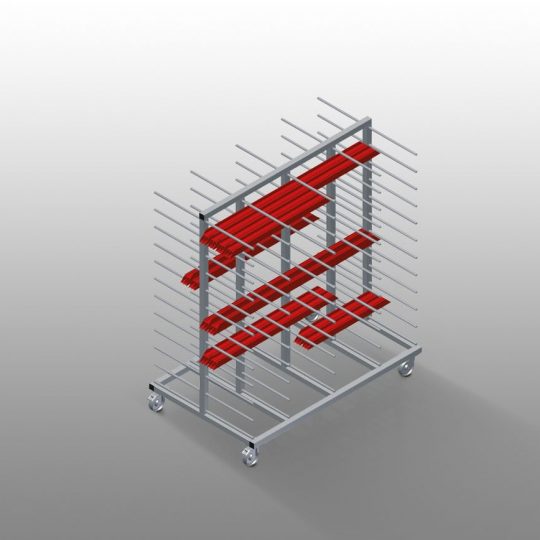 OS  1600 Profile Transport Trolley