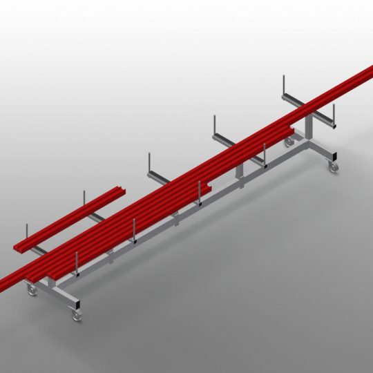 OS  4000 Profile Transport Trolley