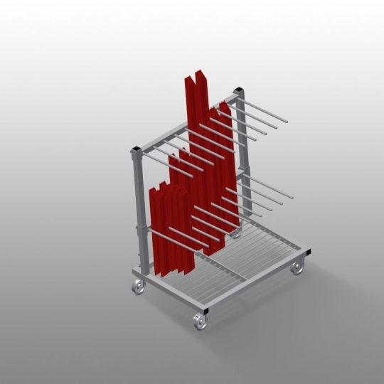 OSISTECH MACHINE - OS 1000 Profile Transport Trolley