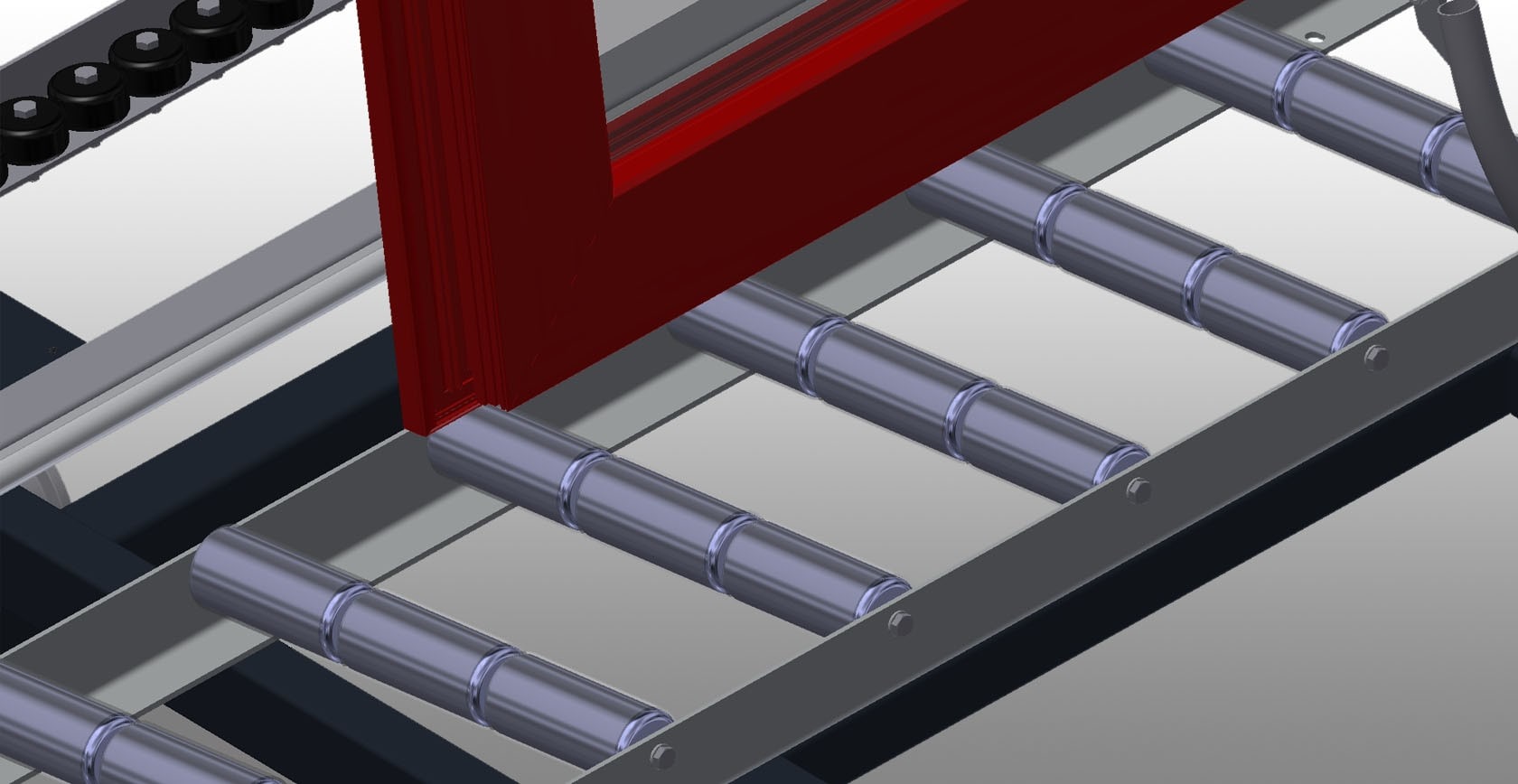 OS 3003 F Vertical Roller Conveyor