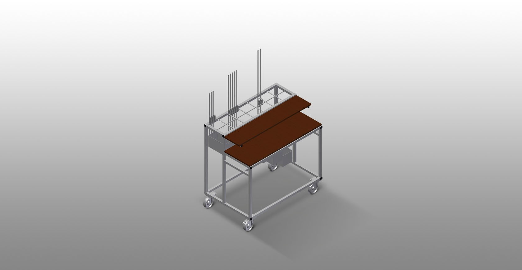 OS 7002 Accessory Trolley