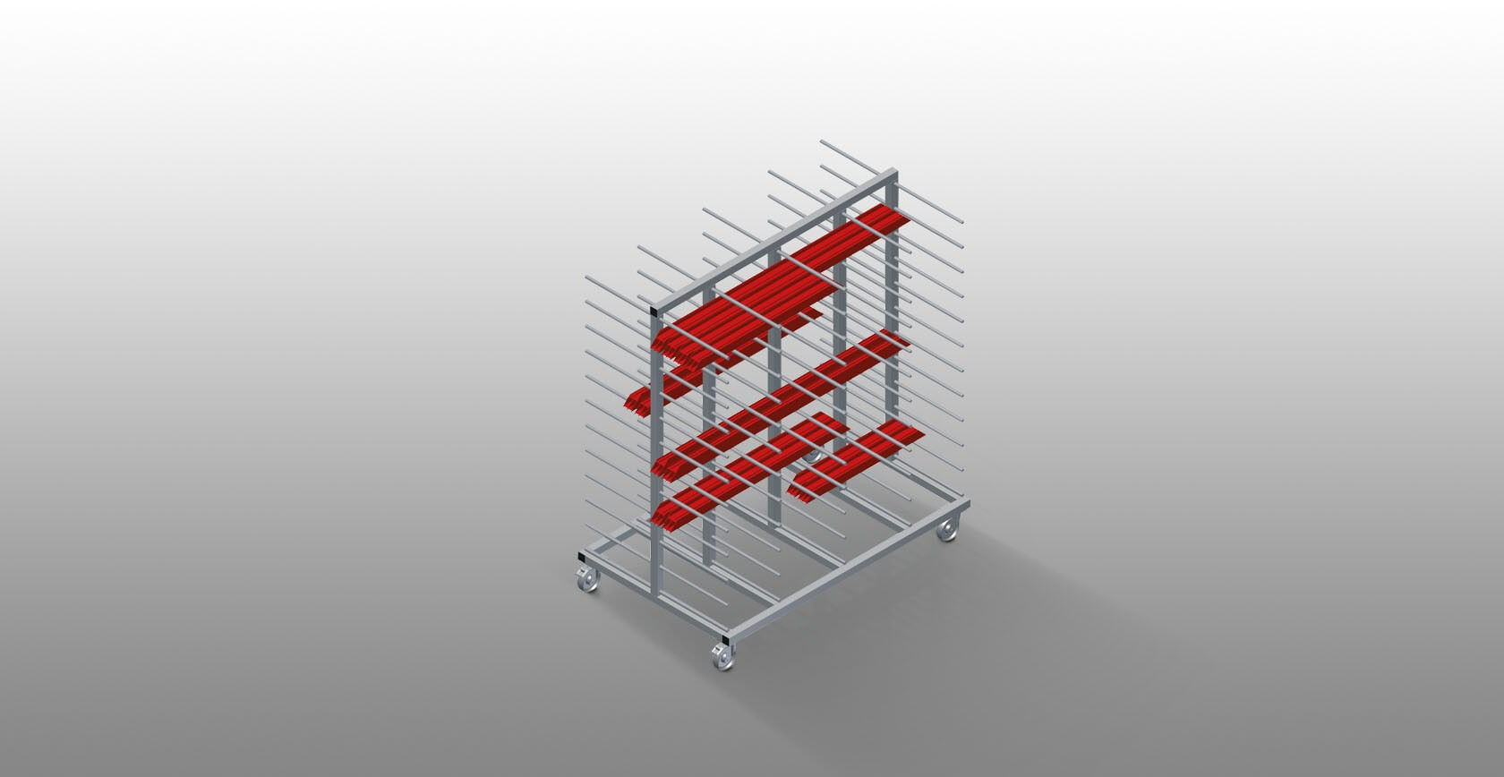 OS  2000 Profile Transport Trolley