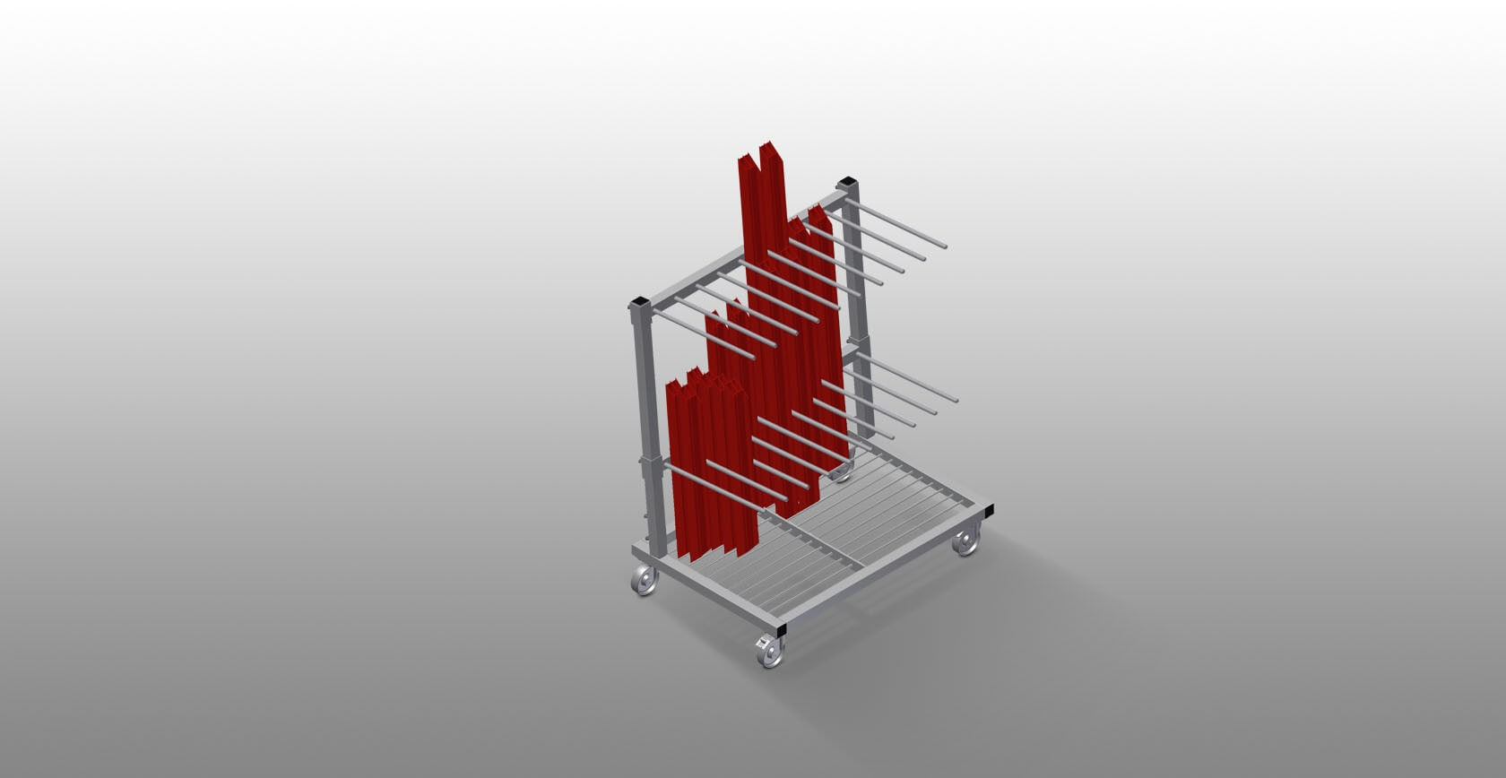 OS 1000 Profile Transport Trolley