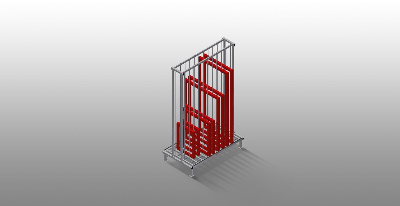 OS 10 Wing Transport Rack