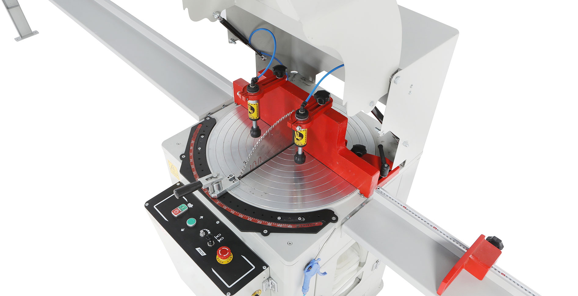 OST-40 ALUMINUM UPVC UNDERCUT CUTTING MACHINE (⌀450MM SAW)