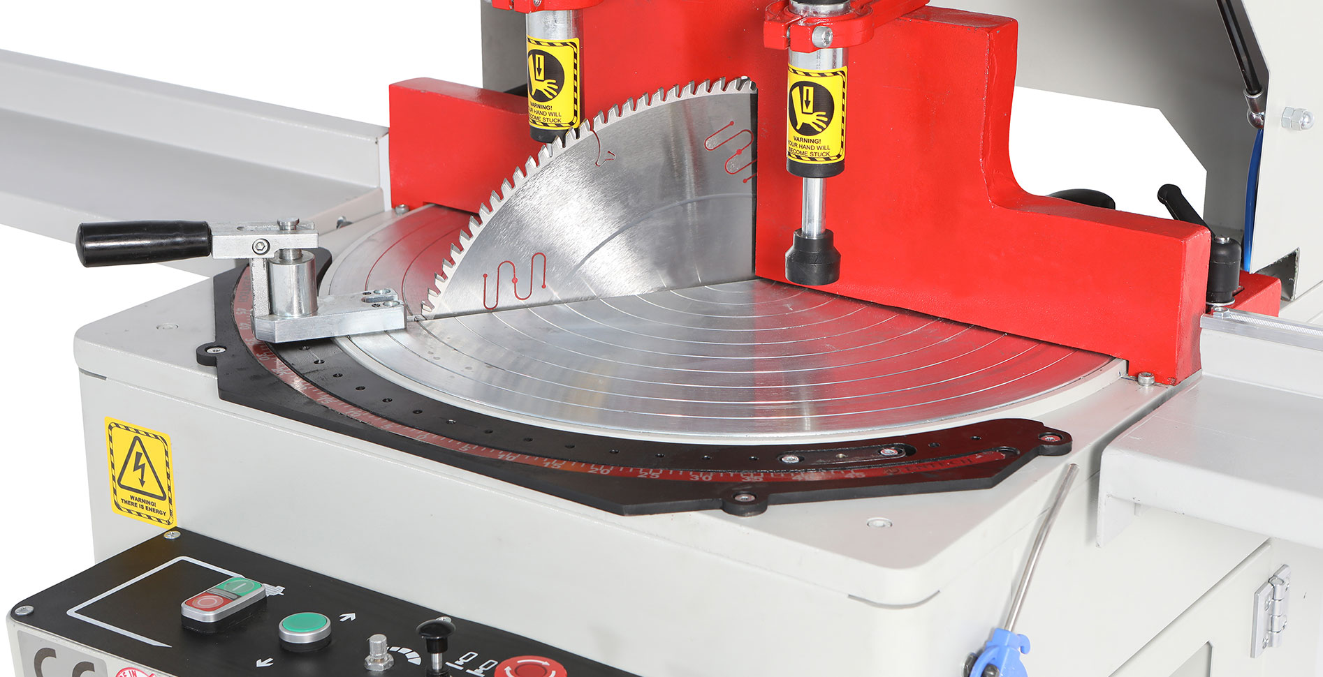 OST-40 ALUMINUM UPVC UNDERCUT CUTTING MACHINE (⌀450MM SAW)