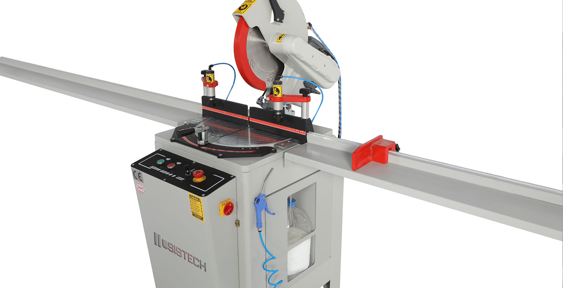 OST-42 ALUMINUM UPVC MANUAL OVERHEAD CUTTING MACHINE (⌀400MM SAW)